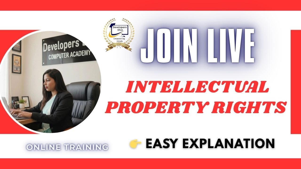 🔴 LIVE |Intellectual Property Rights (IPR) Complete Lecture | Patent, Copyright, Trademark | MCQ