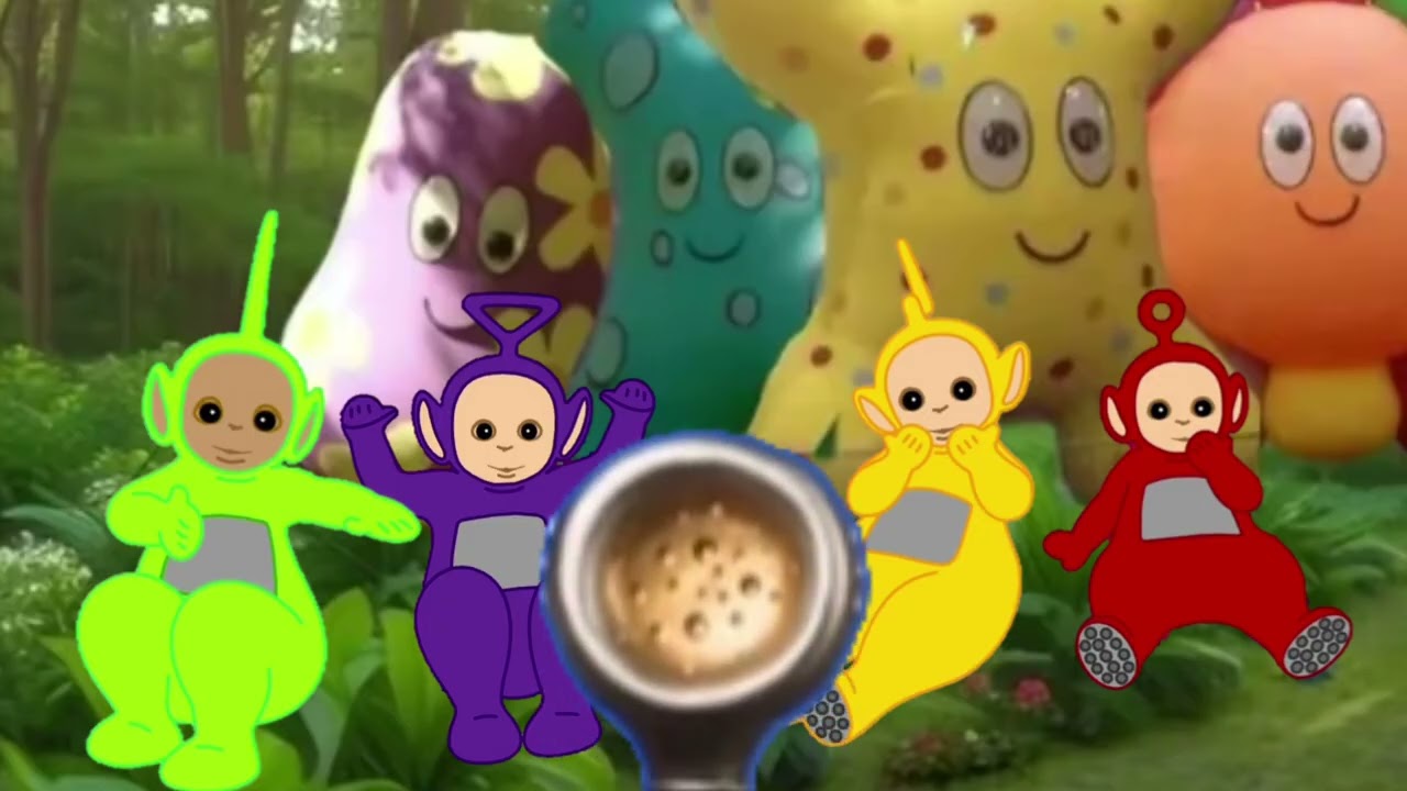 In the night garden season 3 episode meet the teletubbies and the haahoos cousin have gone away