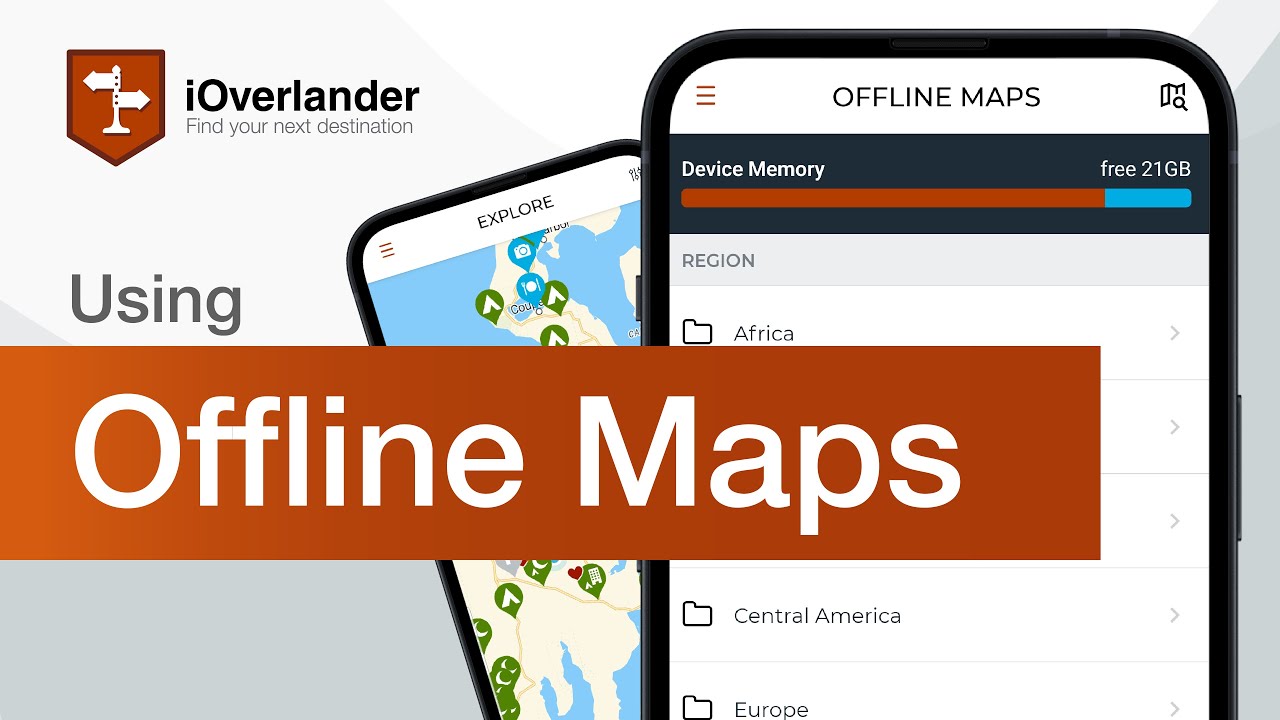 iOverlander  - Download and Manage Offline Maps