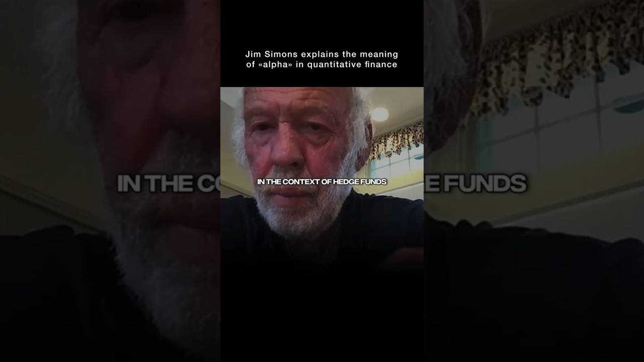 Jim Simons Explains Alpha vs Beta in Hedge Funds