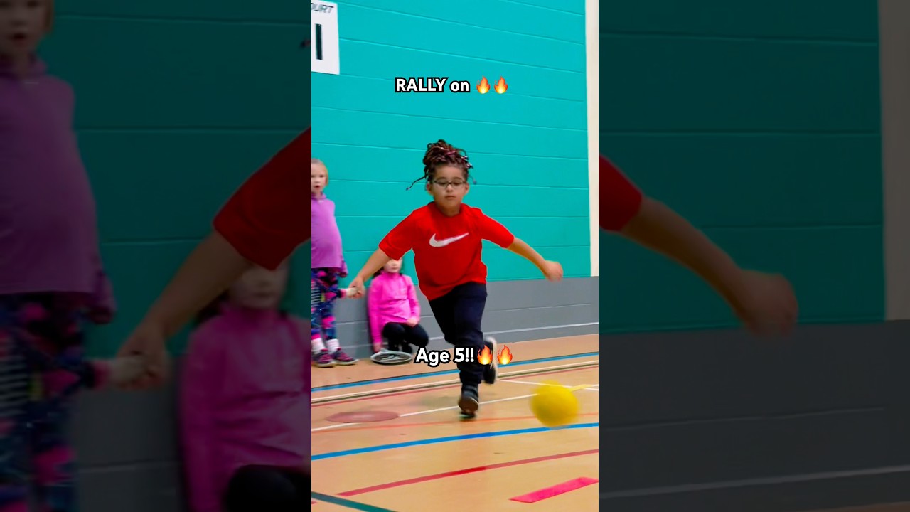 RALLY ON FIRE 🔥 AGE 5!! 