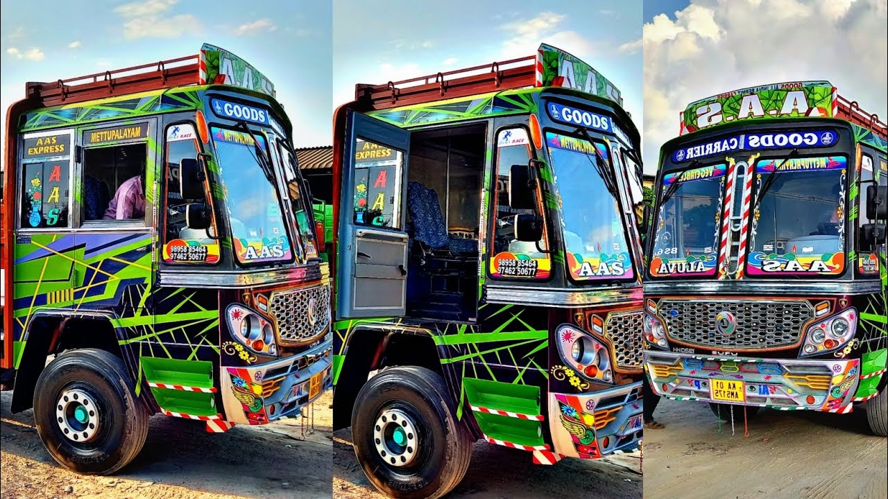 kerala full door cabin 6 wheeler Non AVRT model sri velliangiri motors tiruchengode .