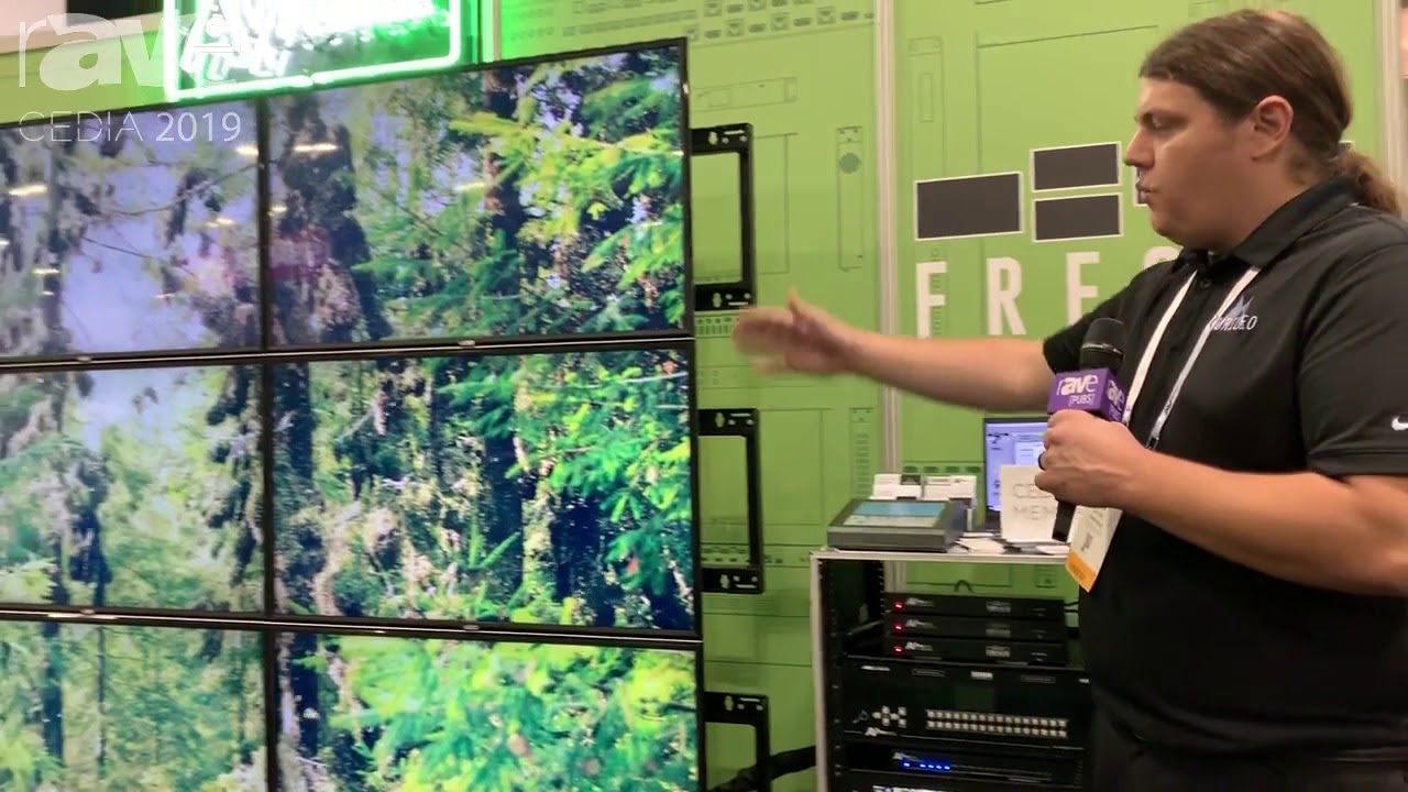 CEDIA 2019: AVPro Edge Reveals the 1x4 AC-FRESCO-CAP-4 4K@60Hz 4:4:4 Video Wall Processor With HDR