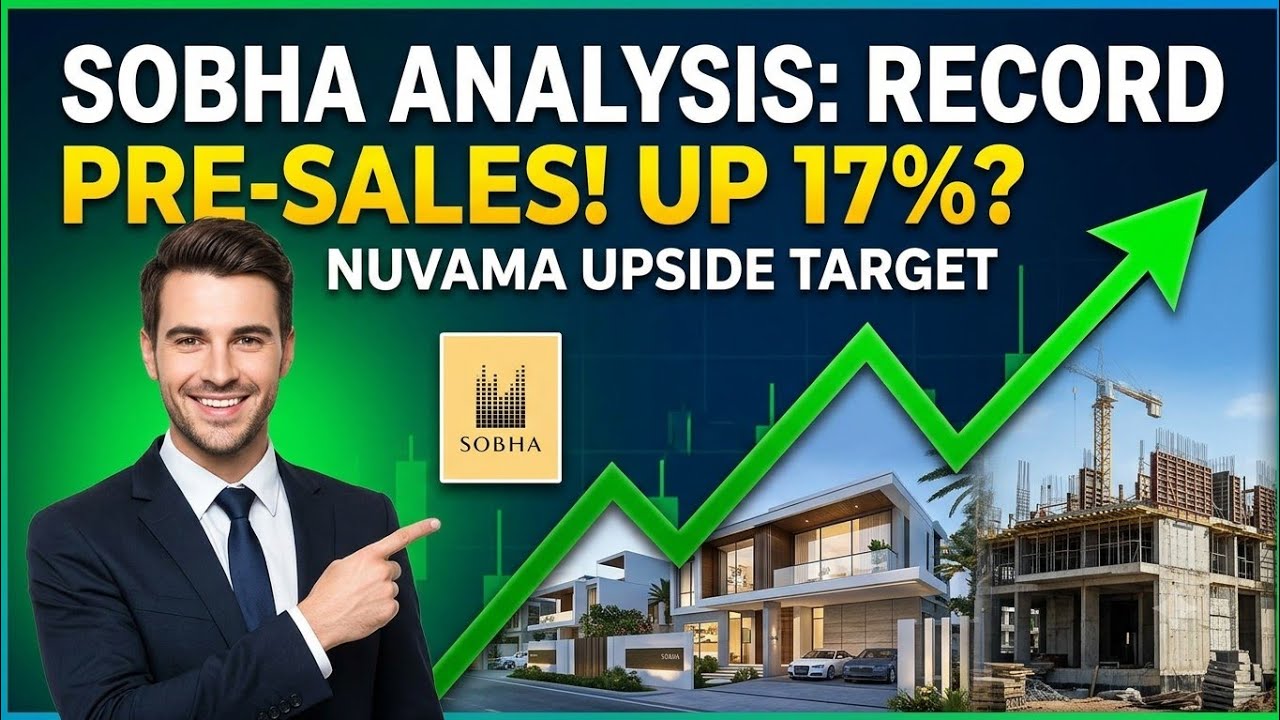 Sobha Limited Q1FY27 Results Analysis | Record Pre-Sales & Growth Outlook | #sobha