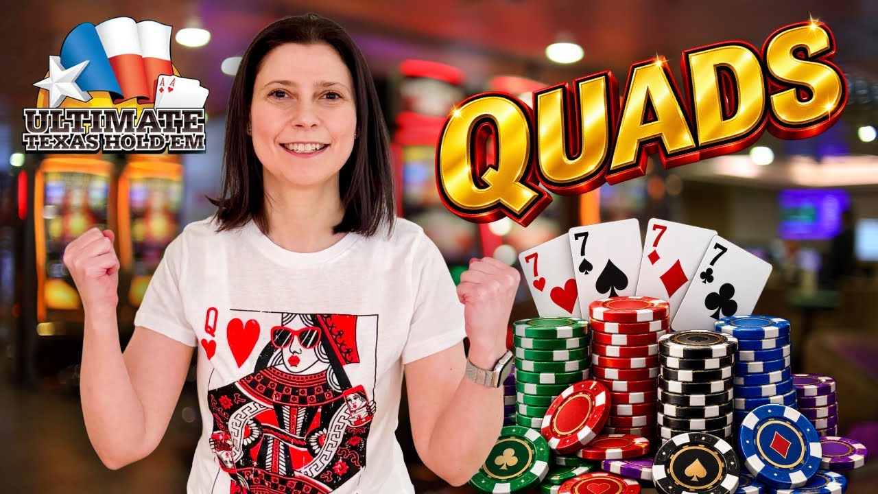 Saved By QUADS On Ultimate Texas Hold'Em!