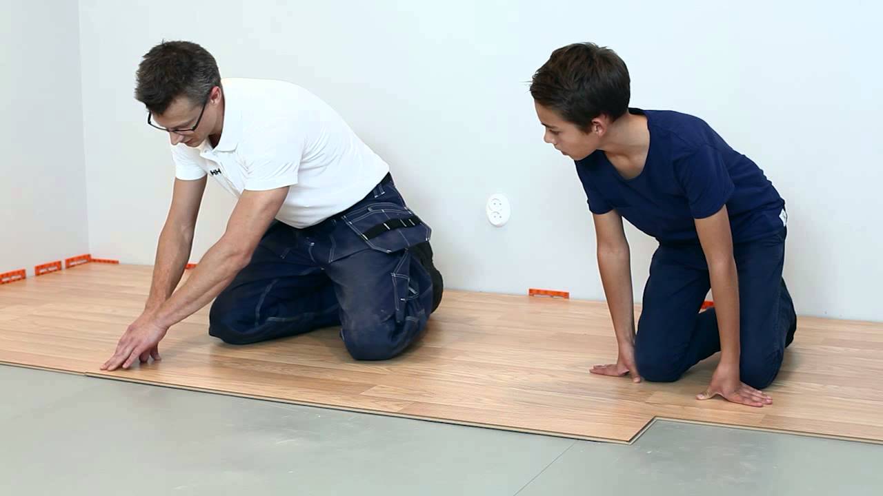 5G Fold Down | Laminate Flooring | Installation instruction