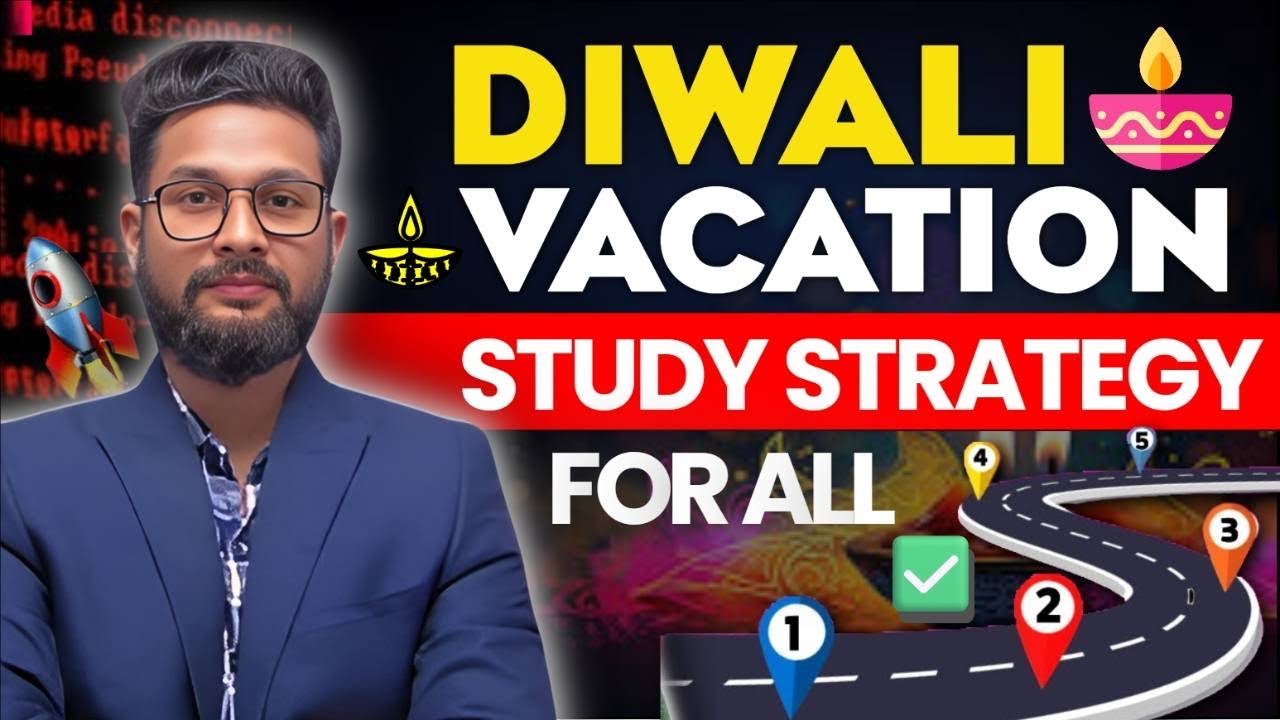 DIWALI VACATION STUDY STRATEGY FOR ALL | JR TUTORIALS | 