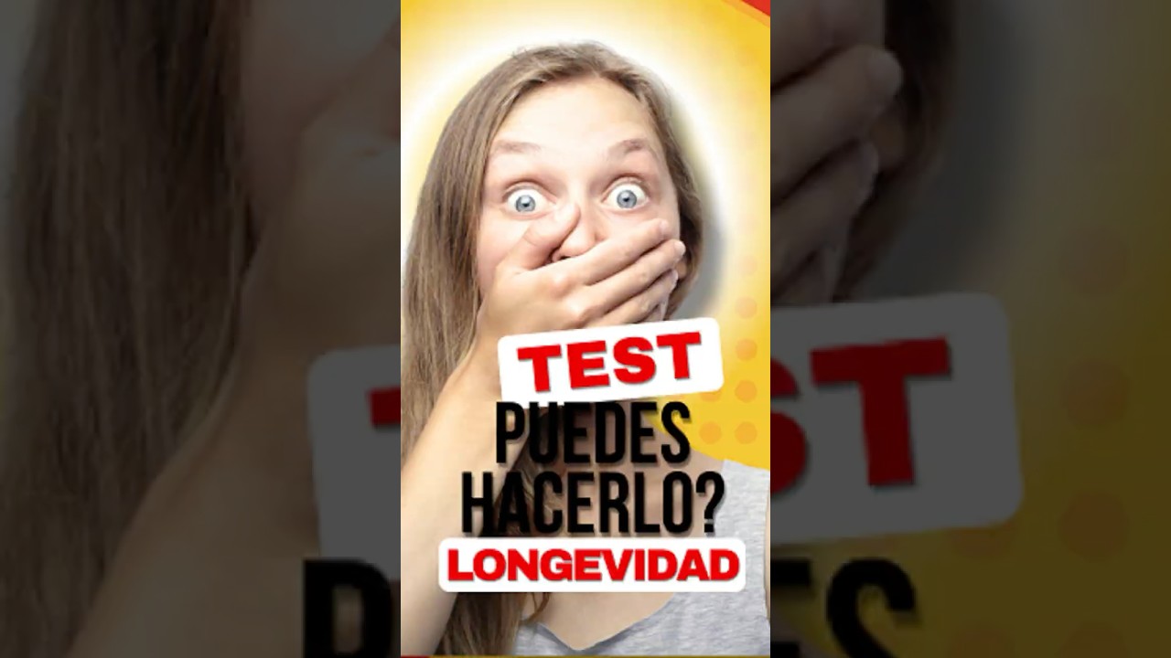 Este Test sirve para predecir tu LONGEVIDAD.  #movilidad #ejerciciodiario