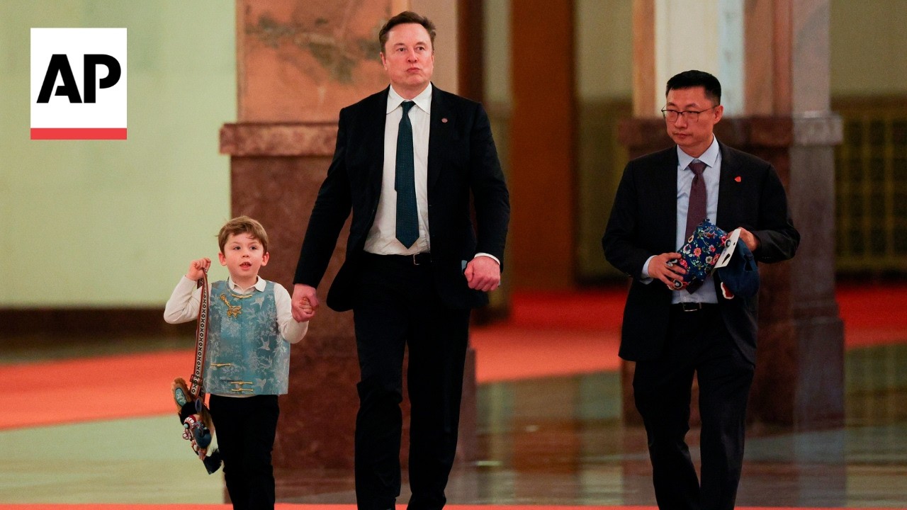 Tiger bag worn by Elon Musk&rsquo;s son goes viral in China