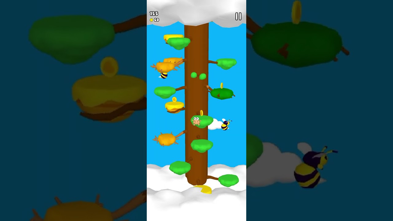 Pou 3D High Score 382 (Tree Jump WR)