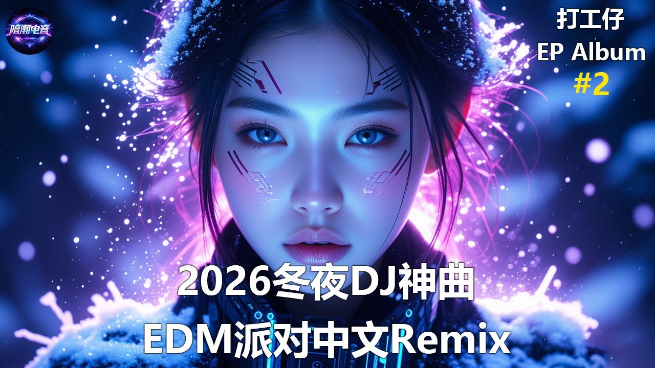 冬夜重低音DJ神曲 2026｜停不下来 EP | Winter Night DJ Universe｜中文蹦迪串烧 × Night Drive Full Bass EDM