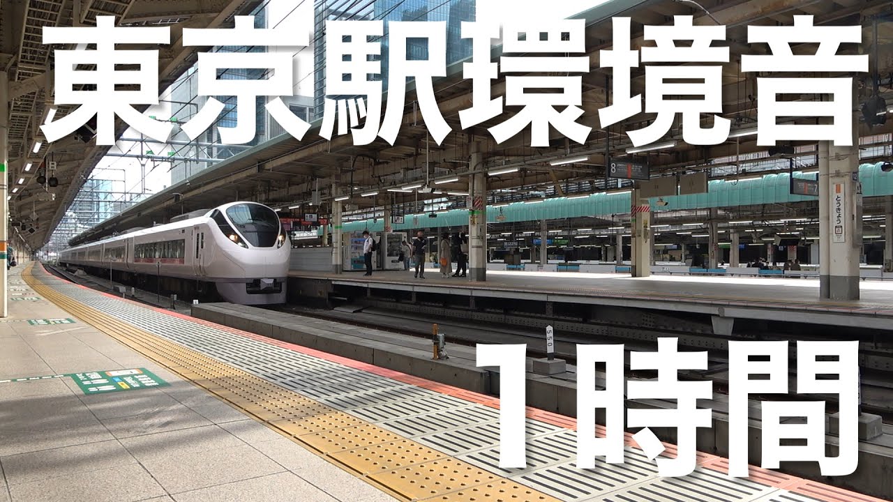 【環境音】東京駅 環境音 1時間 在来線編