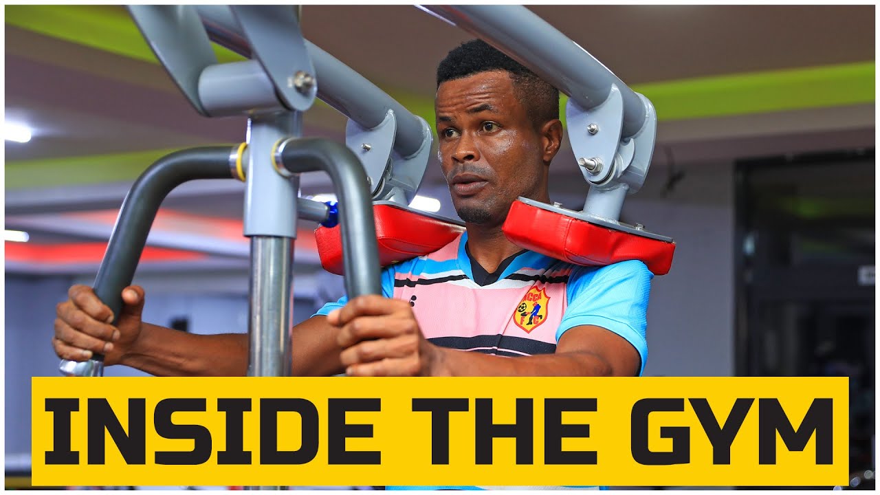 INISIDE THE GYM - Video bits of the players in a gym session
