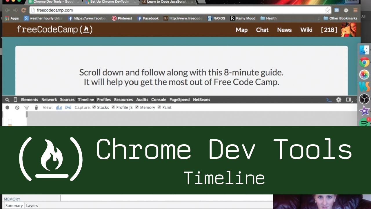 Chrome DevTools: вкладка Timeline