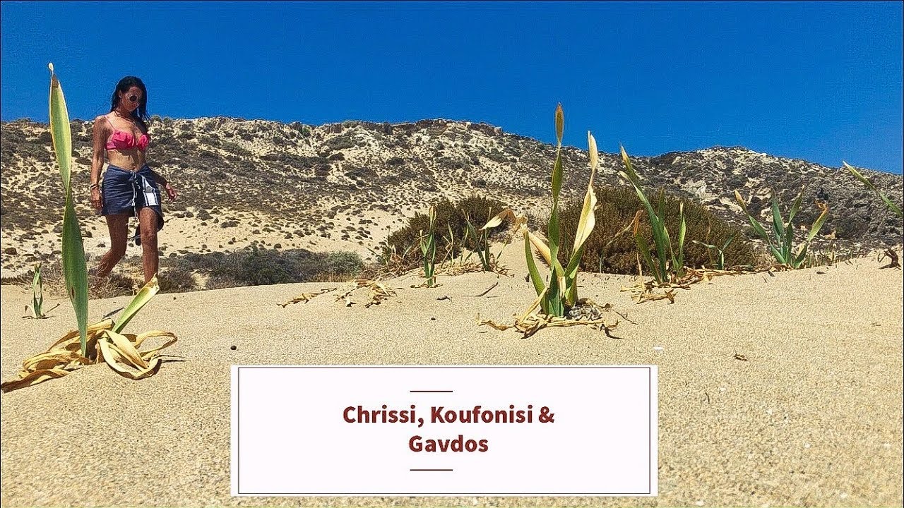 3 rejsy z Krety - Chrissi Island, Koufonisi Island & Gavdos / Vlog Kreta
