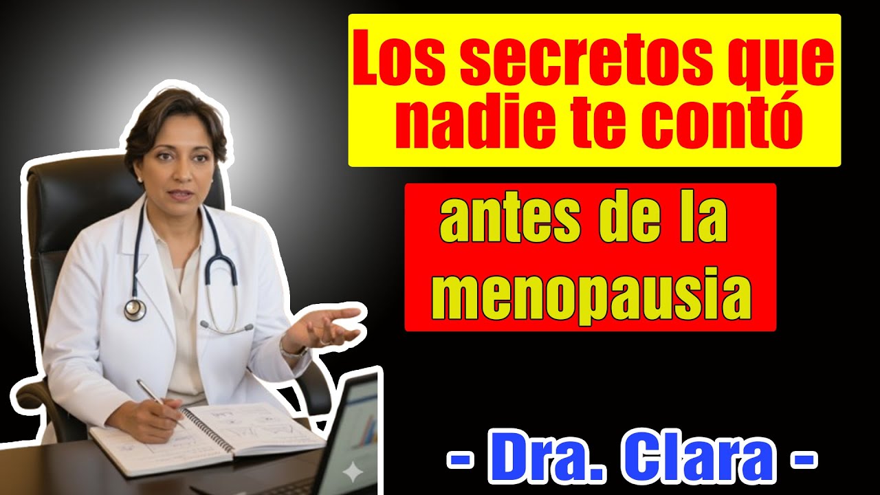 Lo que toda mujer debe saber antes de la menopausia | Dra. Clara