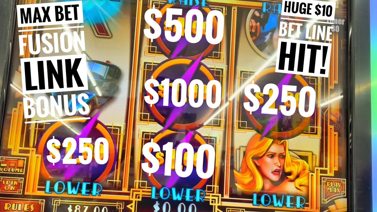 FINALLY! MAX BET Fusion Link Bonus! & $10 BETS net me a great comeback