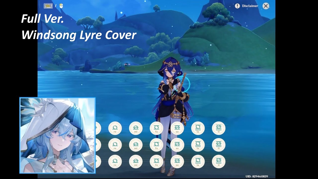 Genshin Windsong Lyre - To The Shore's End (Wuthering Waves OST)