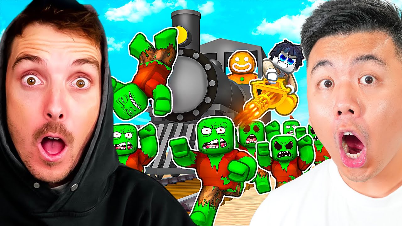 I Taught Lazarbeam How To Play Dead Rails..