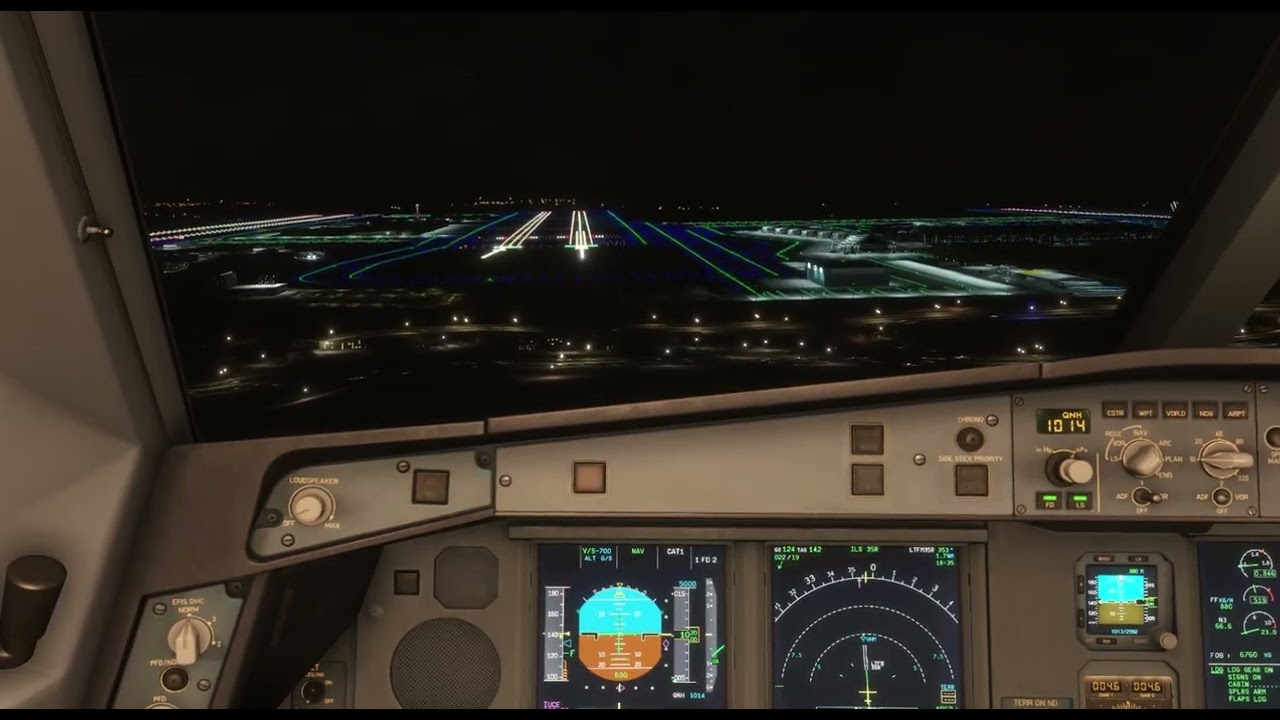 THY48S  Bucharest to Istanbul Smooth Landing A330-300
