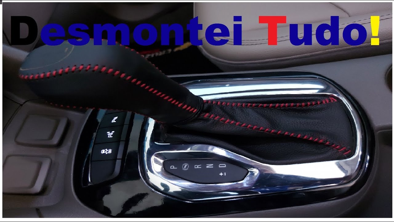 Como desmontar manopla de câmbio do cruze 1.4 turbo?