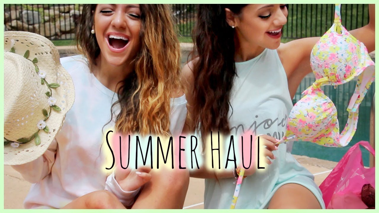 HUGE Summer Haul | Niki and Gabi