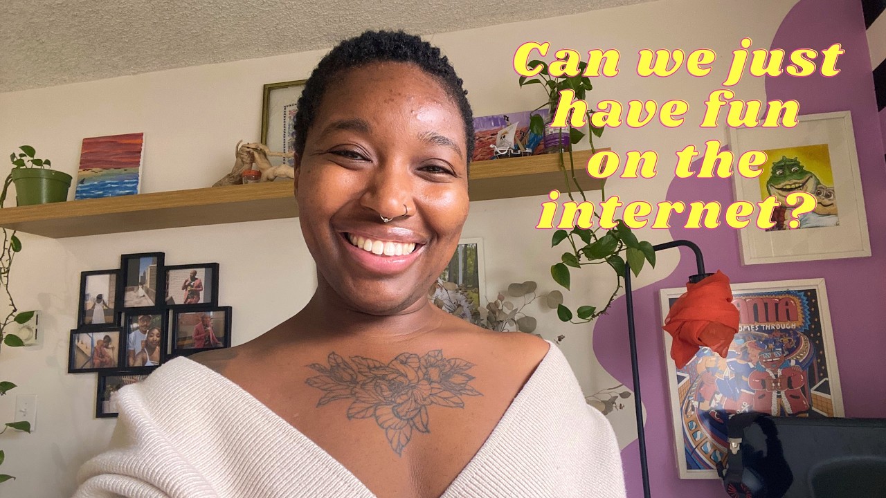 Creating as an artist, showing up online, and going for it