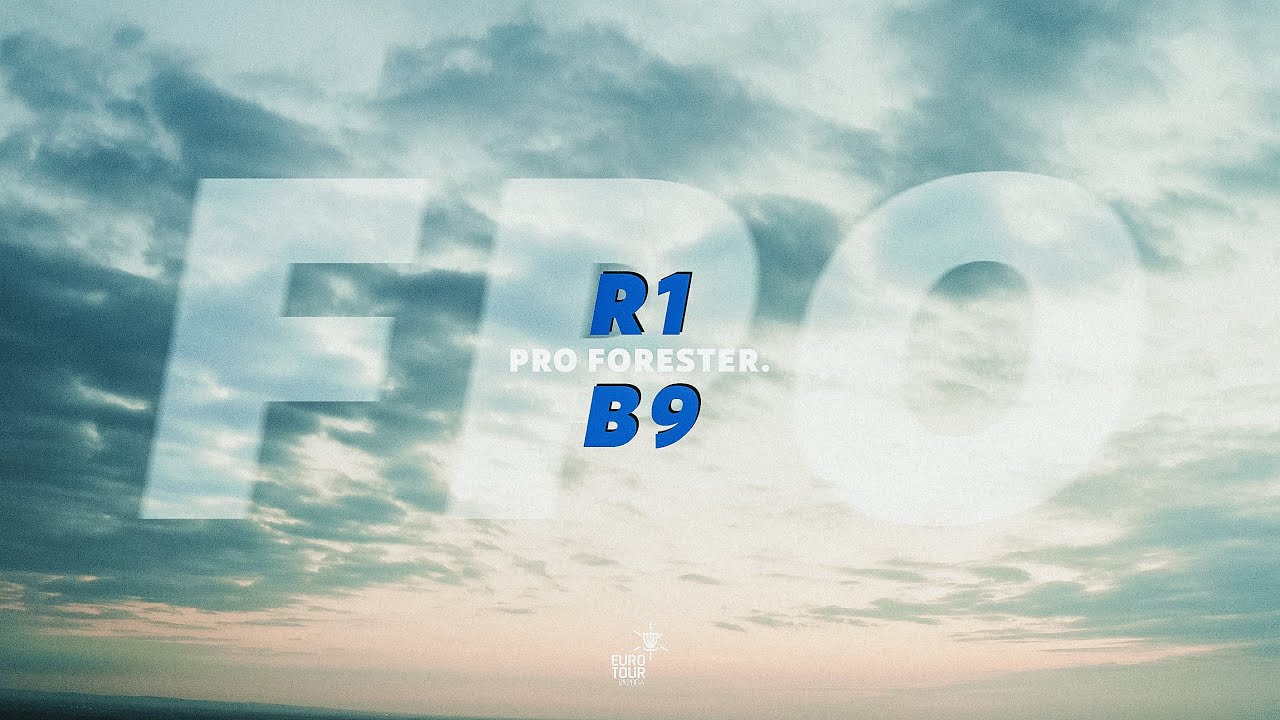 2022 PDGA Euro Tour #1 - Pro Forester | R1B9 FPO Feature Card | Jahn, Liivamägi, Bernjak, Posch
