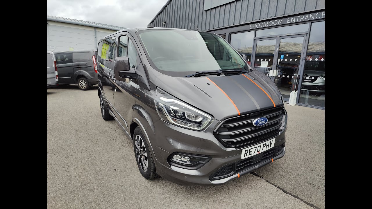 Ford Transit Custom 320 L1 Diesel FWD 2.0 EcoBlue 185ps D/Cab Sport || NEW VEHICLE SOLUTIONS