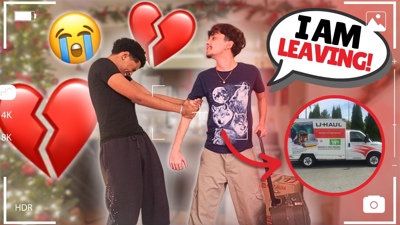 MOVING OUT PRANK ON MY BOYFRIEND!! (Gay Couple Prank)