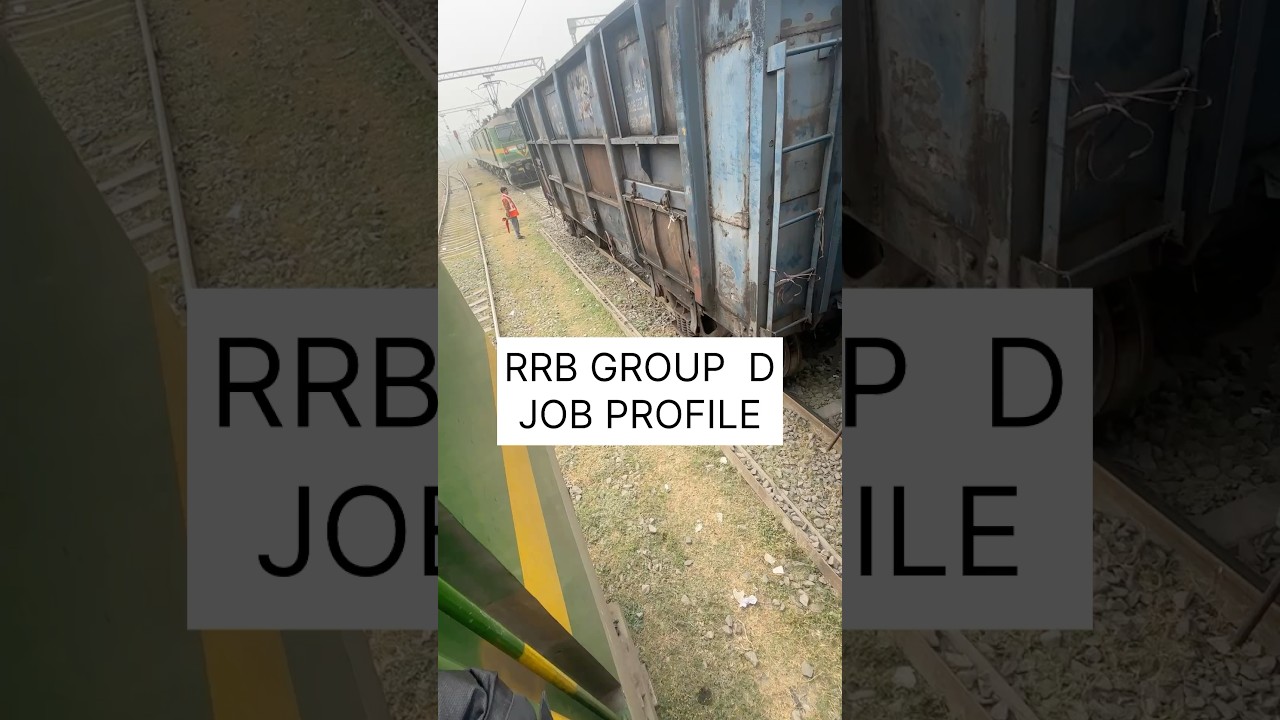 RRB GROUP D JOB PROFILES IN 1 min , SALARY , WORK , DEPARTMENTS