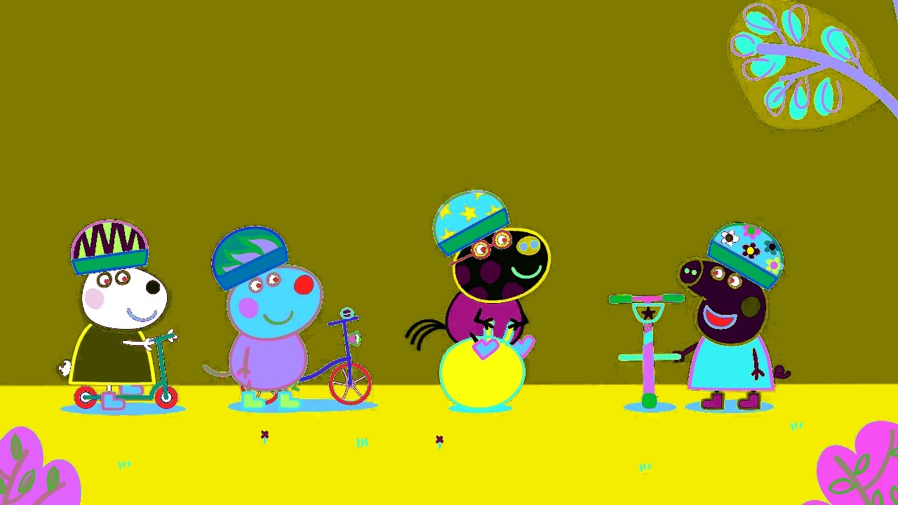 It's Called Jumping Sticks - Peppa Pig (Sponsored By:Gamavision Csupo Effects)