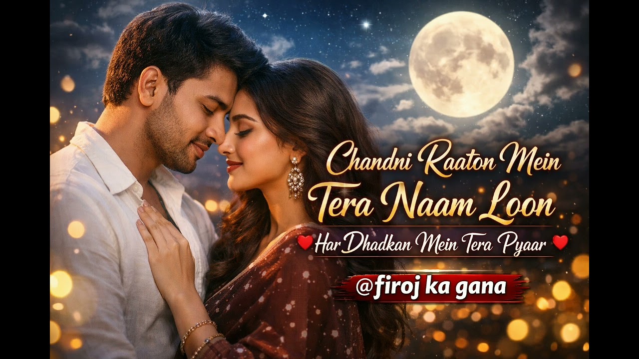 🎵 Title: “Chandni Raaton Mein Tera Naam”✨ Romantic Love Song📺 YouTube Channel: @firoj ka gana🎶 Songs