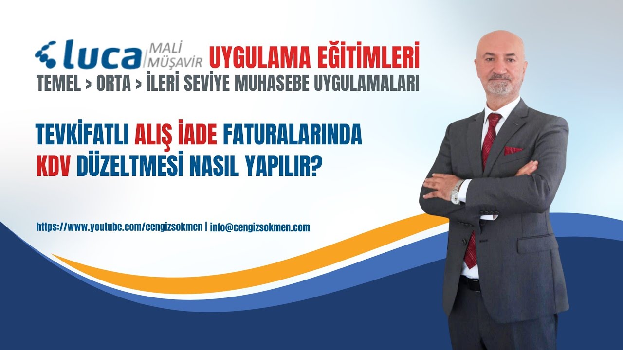 Tevkifatlı Alış İade Faturalarında KDV Düzeltmesi