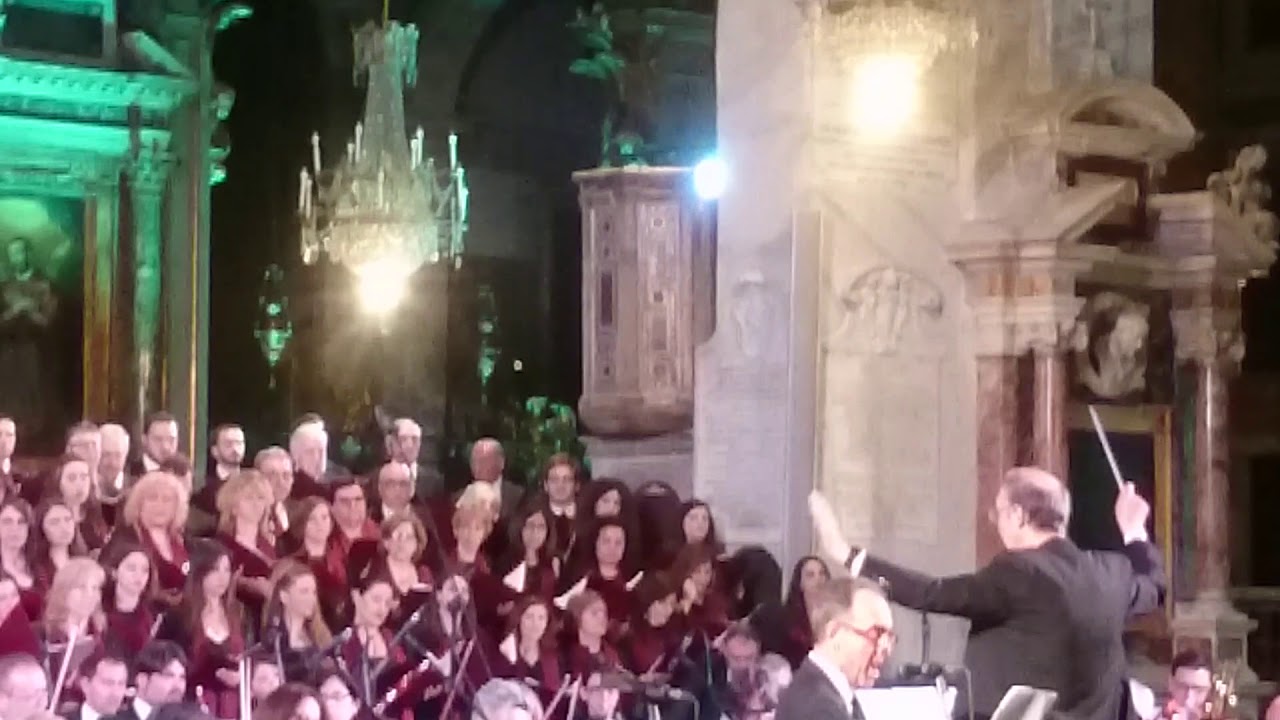 Marco Frisina - Cantico delle Creature - Coro della Diocesi di Roma, ten. Gianni Proietti Live