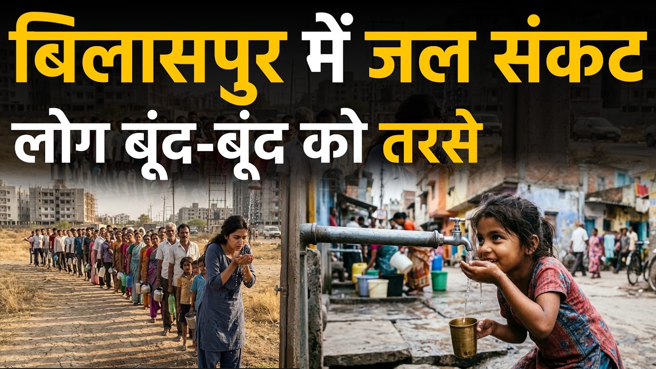 Bilaspur City में लोग पानी के लिए तरस रहे क्या प्रशासन करेगा समाधान?