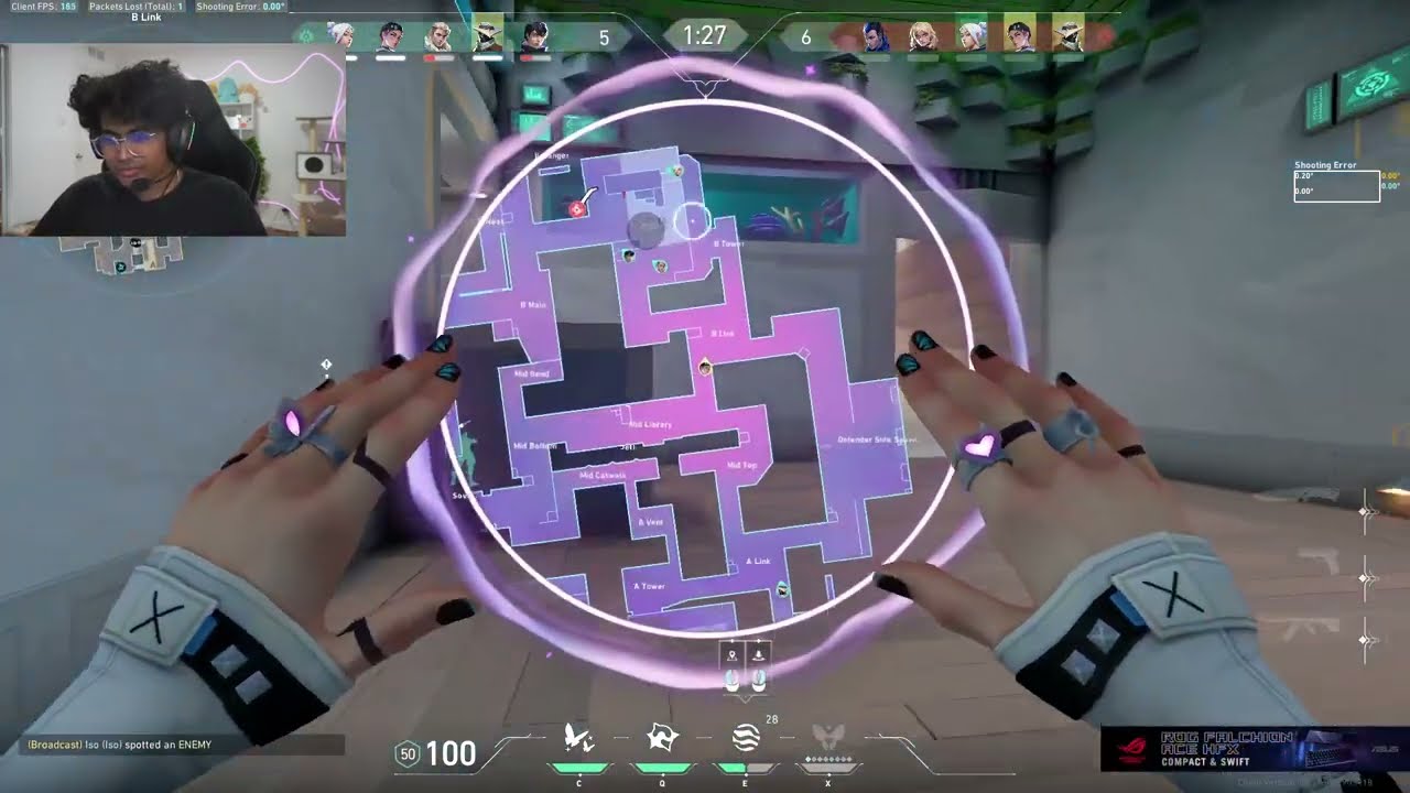 25+ ELIMS! ABYSS! SEN CURRY CLOVE VALORANT RANKED GAMEPLAY [Full Match VOD]