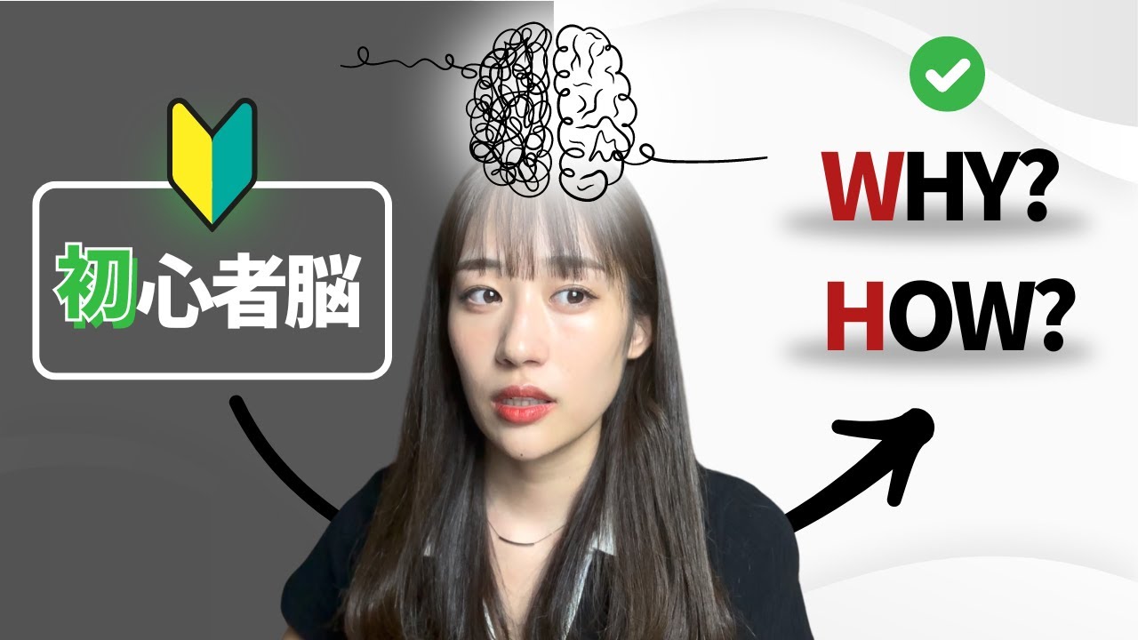 英語初心者の頭の中を解説🧠｜今すぐできる即効方法はコレだ！