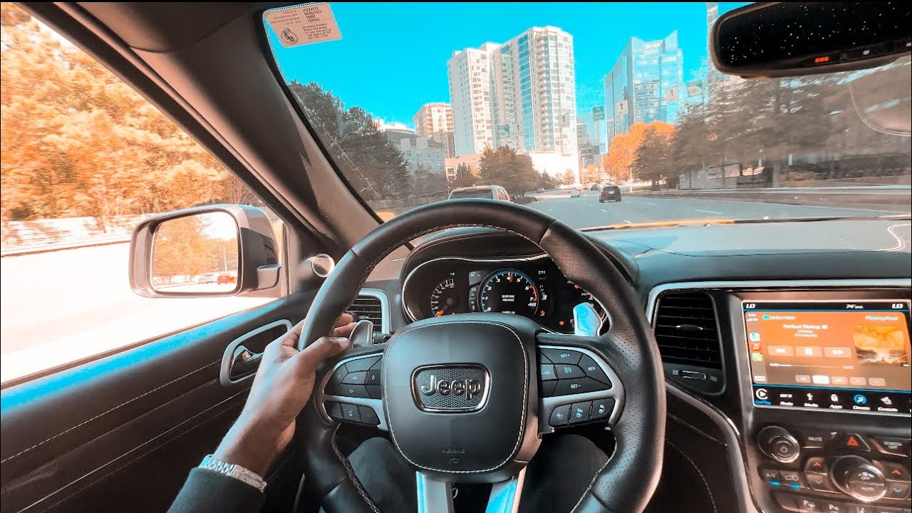 TRACKHAWK CUTTING UP IN ATL (CITY POV)