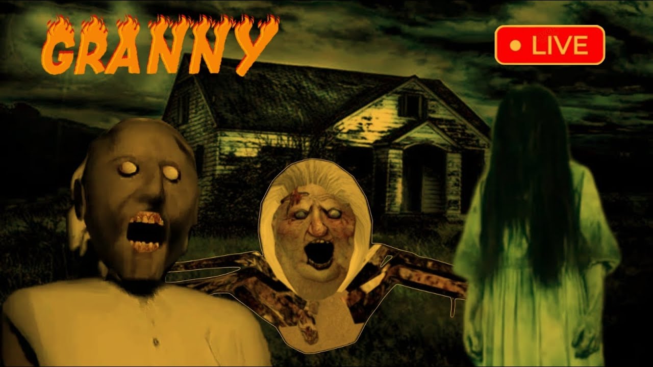 LIVE GRANNY MOD  | granny short live gone to  traind