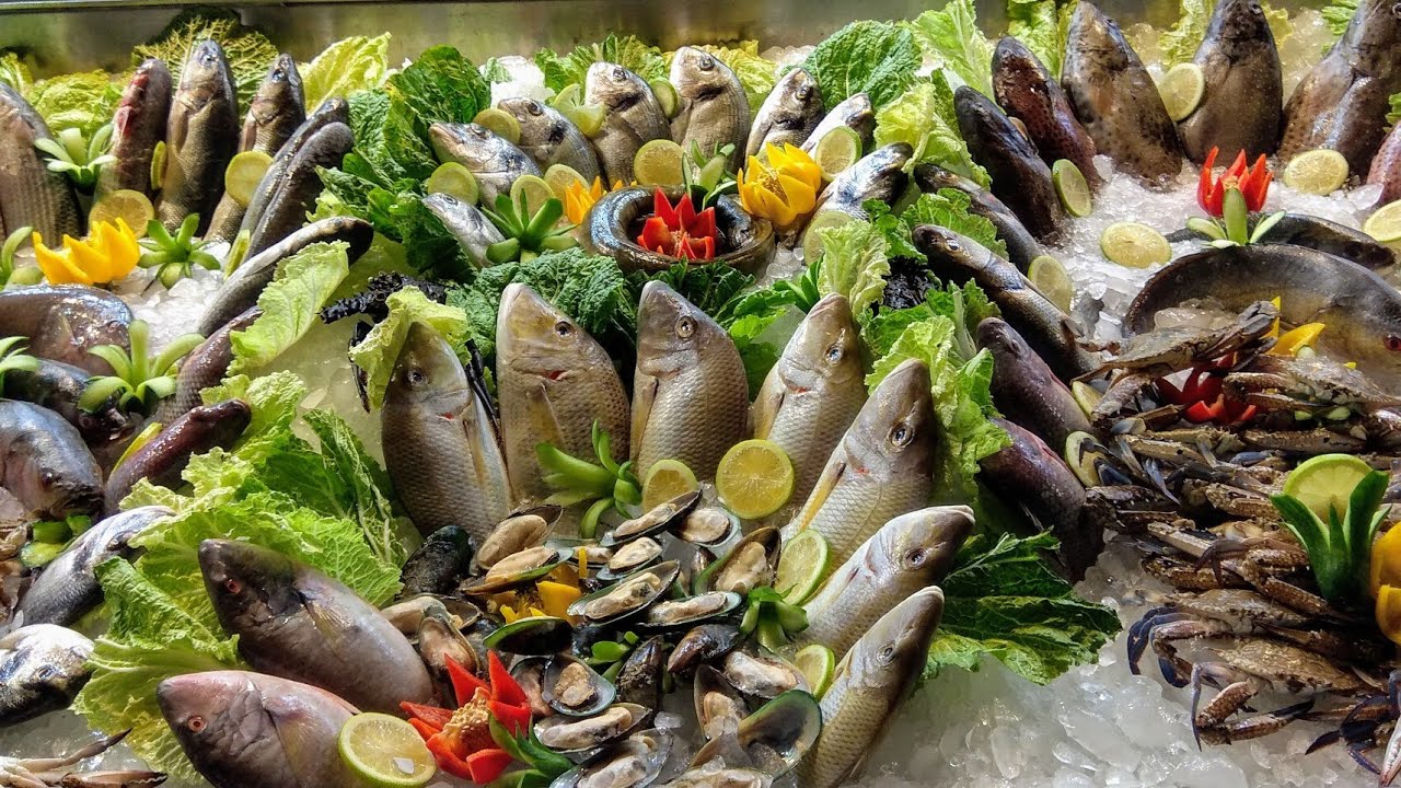 دخلت اجمل واشيك مطعم سمك Fish Mart  في شرم الشيخ وهتشوفوا انواع السمك الجميله معانا