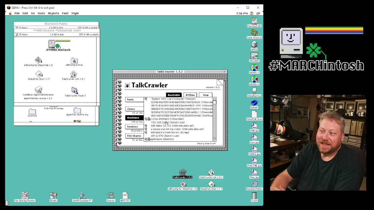 Новые классные инструменты от Kalleboo для #GlobalTalk и #MARCHintosh!