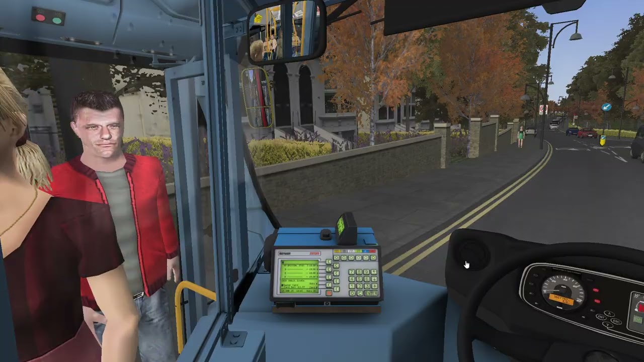 route 322 omsi 2 with bad traffic and issues with bus