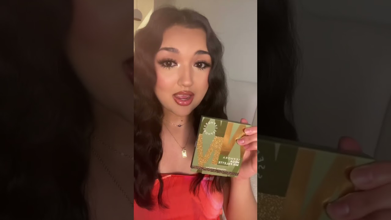 sephora collection mega mix eyeshadow palette 💚✨