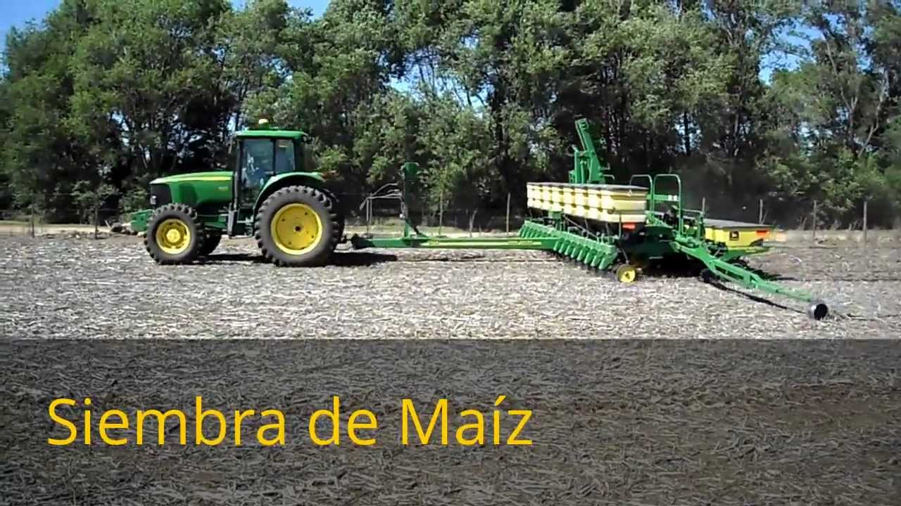 Planting Corn with John Deere 1740