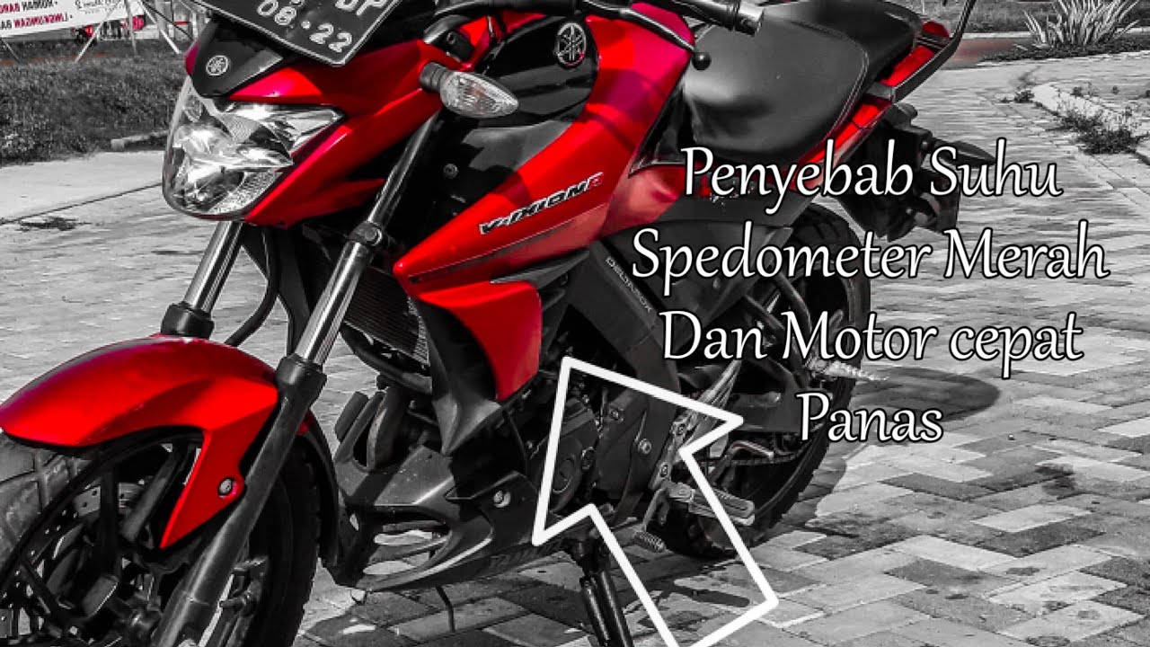 Penyebab  Suhu Spedometer Merah Pada vixion R