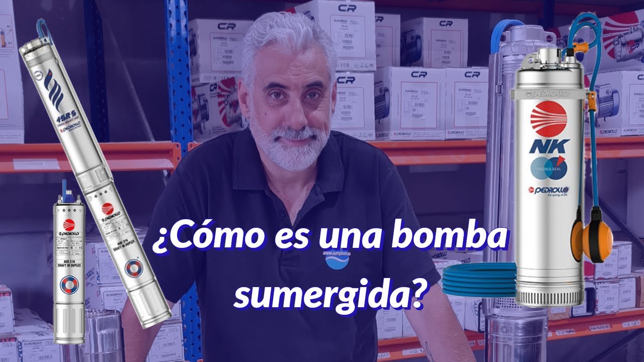 ¿Cómo es una bomba sumergida? Electrobombas, motor e hidráulico... Sumybom distribuidores de bombas