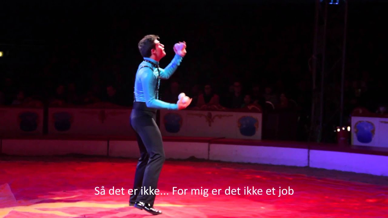 Jongløren Michael Ferreri på bare 19 år!