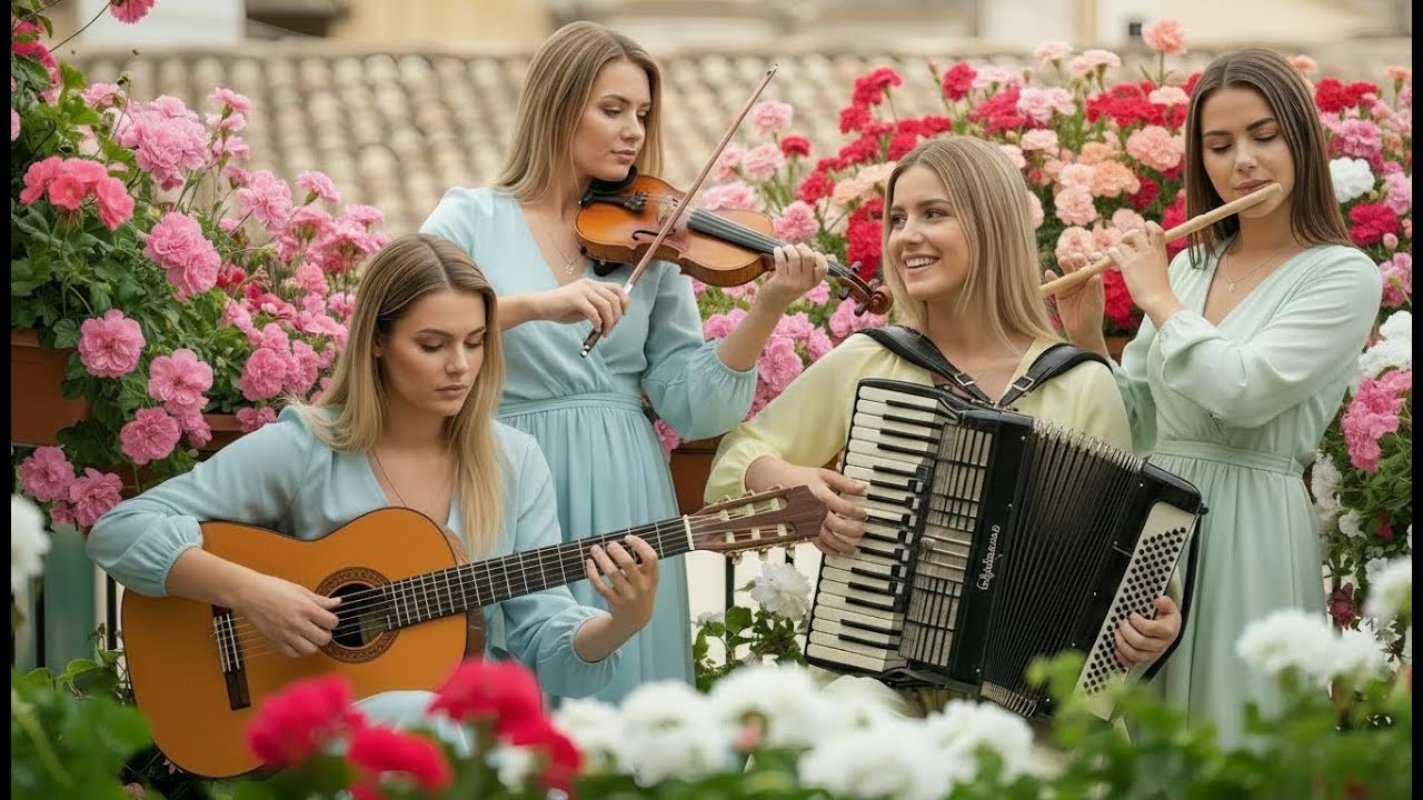 THE MOST BEAUTIFUL FUSION!! Flamenco, Accordion & Violin in Music That Touches the Soul