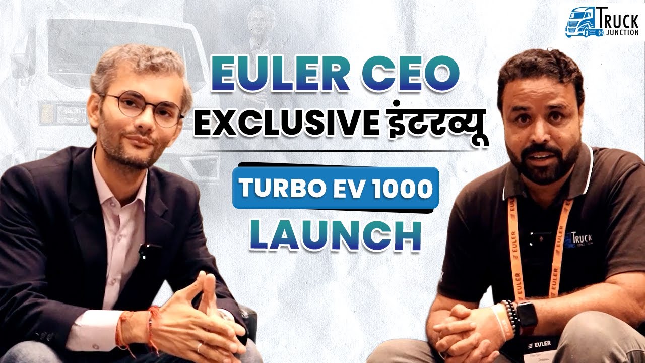 Interview with Euler CEO Saurav Kumar | EV Truck Market Insights | Euler Turbo 1000 EV Launch